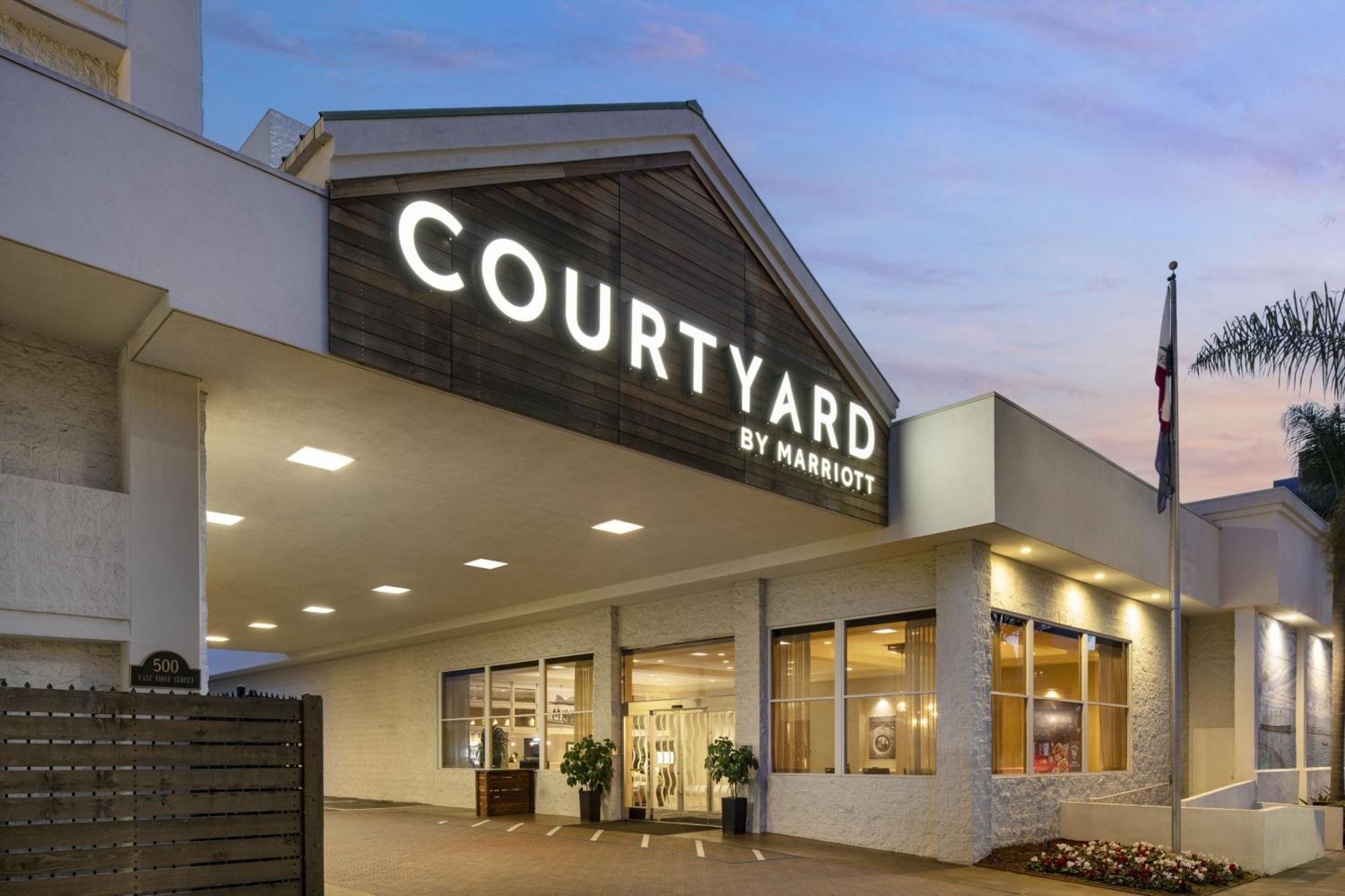 Courtyard By Marriott Long Beach Downtown Buitenkant foto